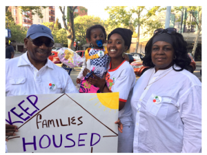 Image showing 3 participants in the resident empowerment program