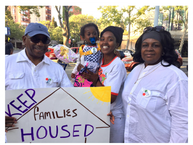 Image showing 3 participants in the resident empowerment program